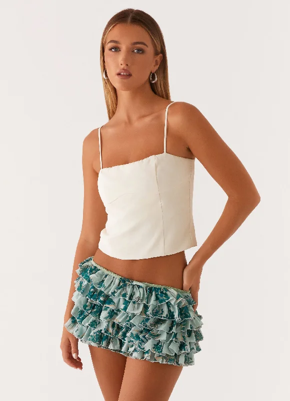 Entertain Me Bloomer Shorts - Cloud Nine Floral