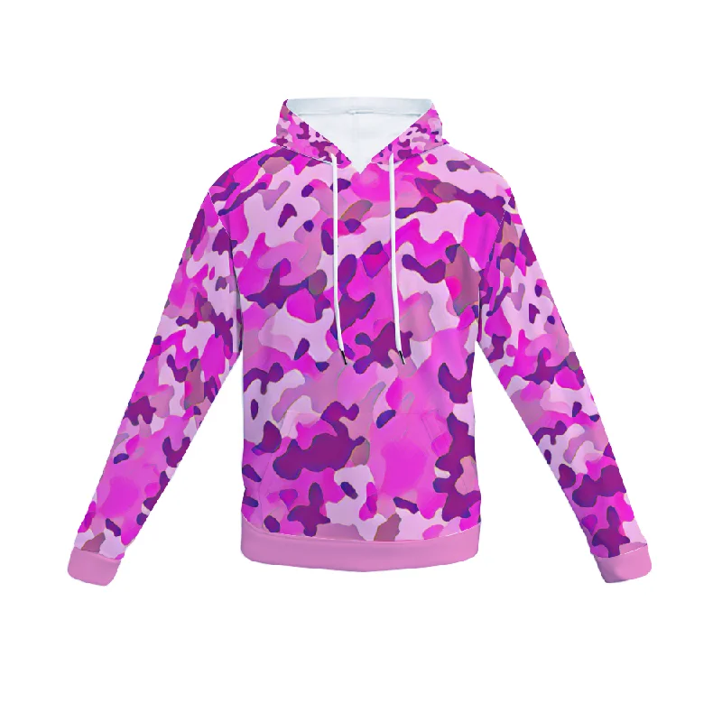 Customizable Unisex All Over Print Plush Hoodies with Pockets