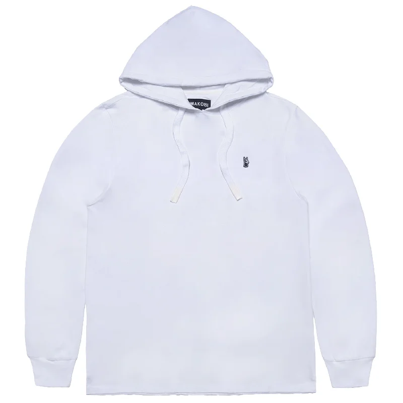 M4500 Luciano Jersey Hoodie - White