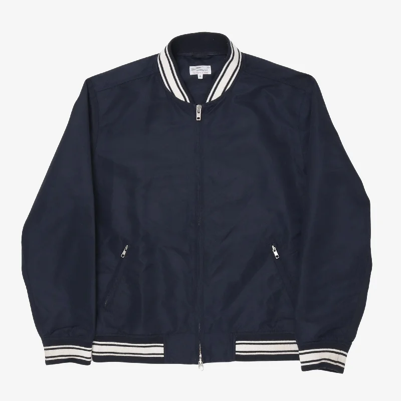 Nylon Varsity Jacket