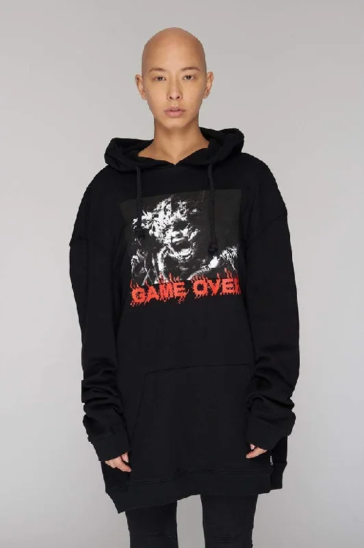 Game Over Hooded Sweatshirt - Unisex