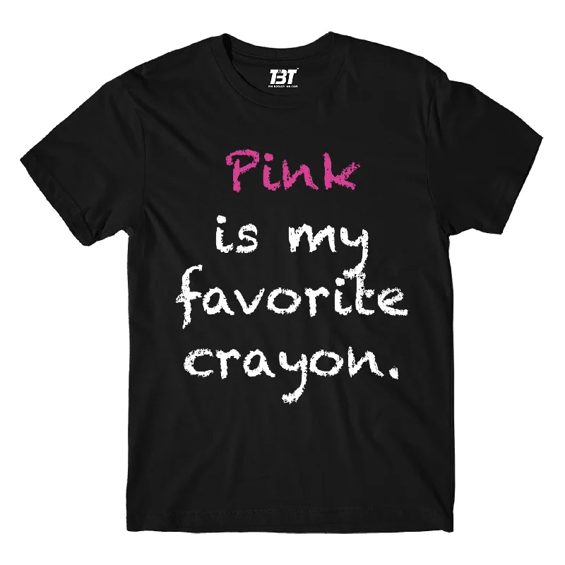 Aerosmith T shirt - Pink Is My Favorite Crayon