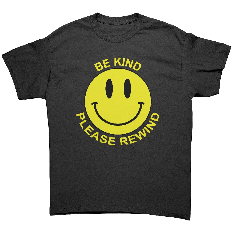 BE KIND, PLEASE REWIND Retro 80's VHS Slogan Unisex T-Shirt