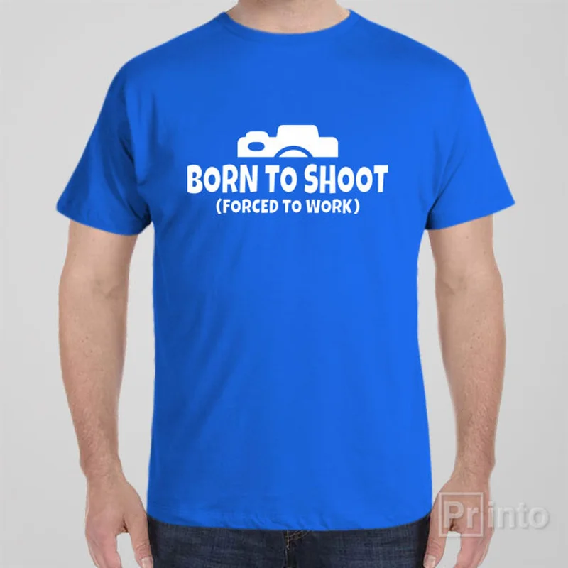 Born to shoot - T-shirt