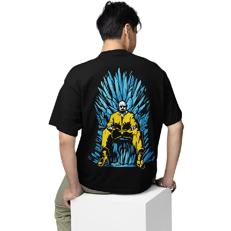 Breaking Bad Oversized T shirt - The Blue Crystal Throne