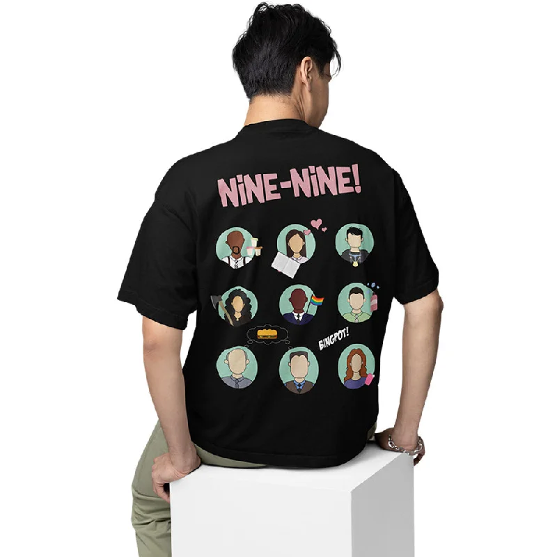 Brooklyn Nine-Nine Oversized T shirt - Nine-Nine Squad