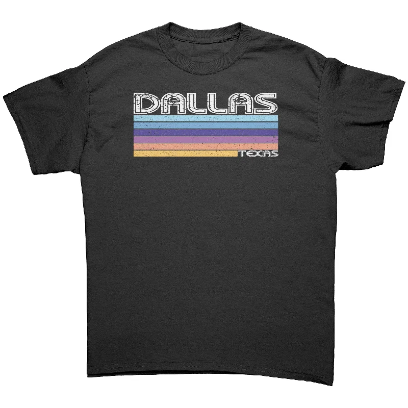 DALLAS, TEXAS Retro 70’s 80’s Look Unisex T-SHIRT