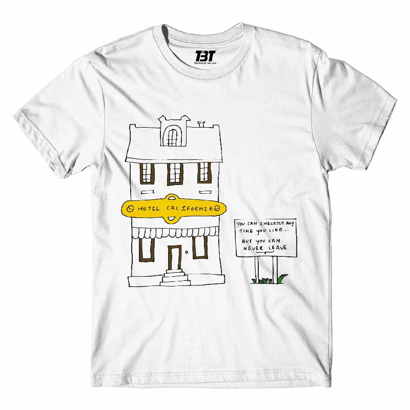 Eagles T shirt - Hotel California Doodle