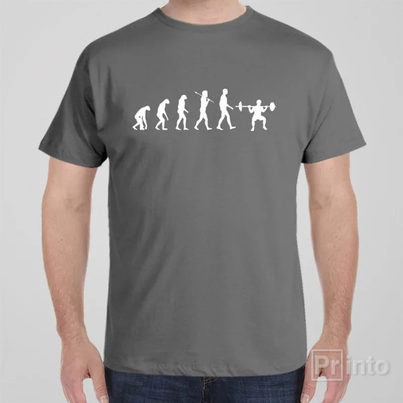 Evolution of squats - T-shirt