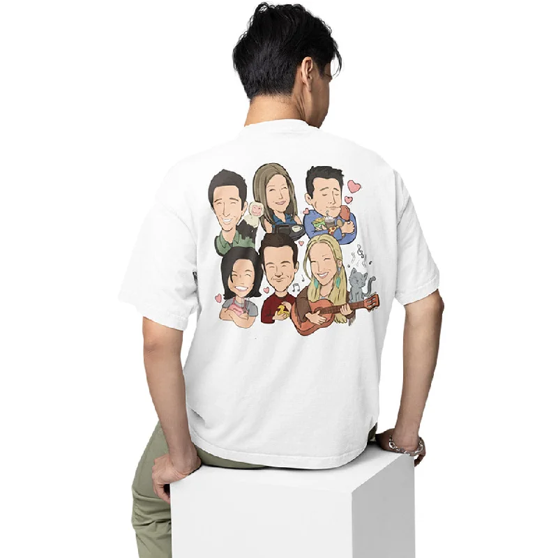 Friends Oversized T shirt - Best Friends Forever