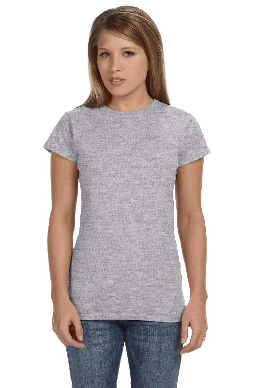 Gildan Womens Softstyle Short Sleeve Crewneck T-Shirt - Sport Grey