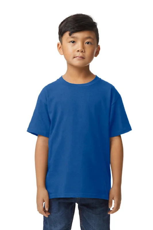 Gildan Youth Softstyle Short Sleeve Crewneck T-Shirt - Royal Blue