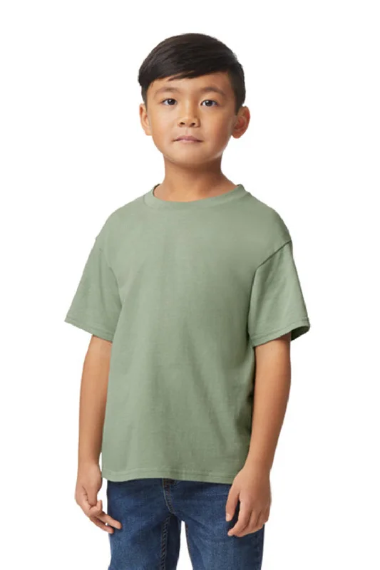 Gildan Youth Softstyle Short Sleeve Crewneck T-Shirt - Sage Green