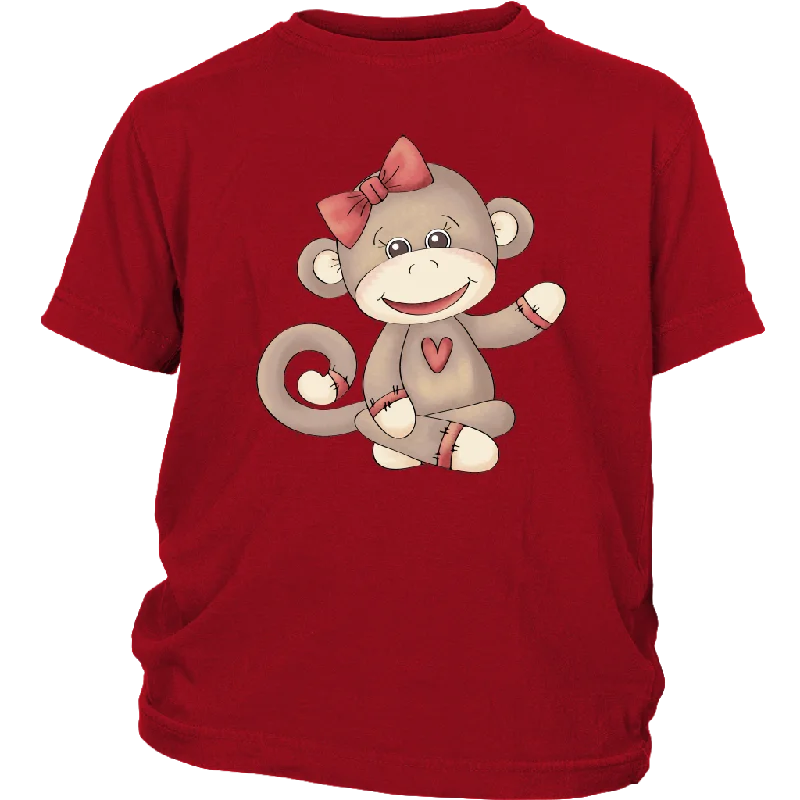 GIRL SOCK MONKEY Youth T-Shirt