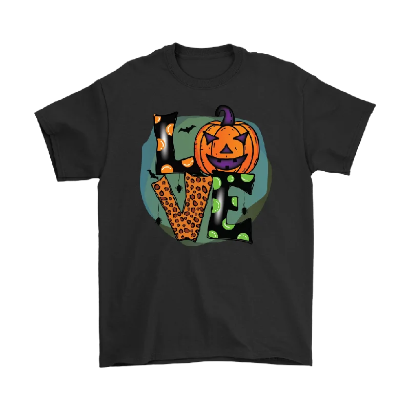 Halloween LOVE Men's and Women's T-Shirts