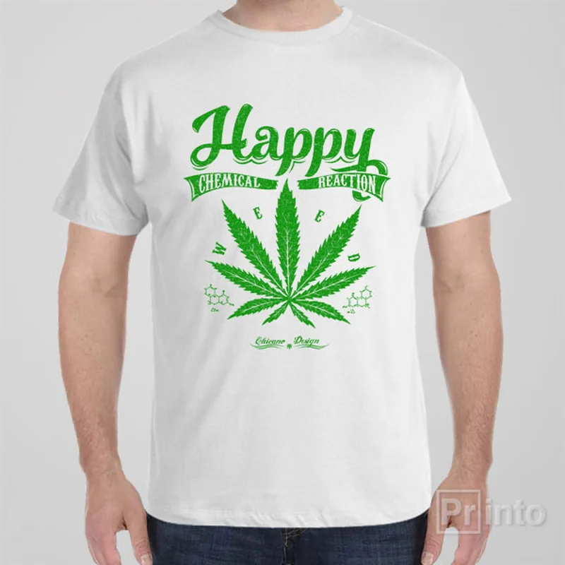 Happy chemical reaction - T-shirt