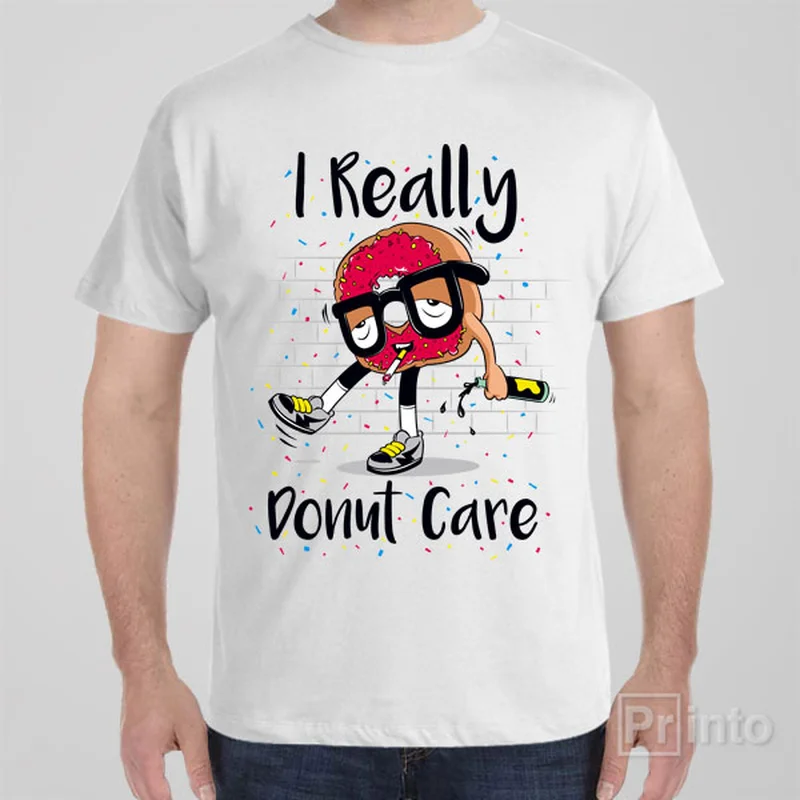 I donut care - T-shirt