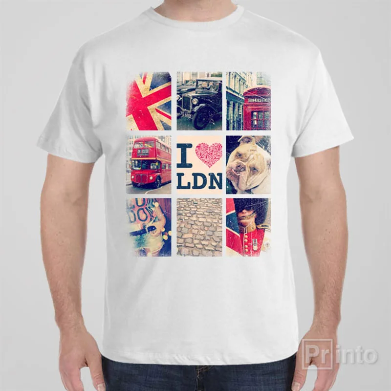 London collage - T-shirt