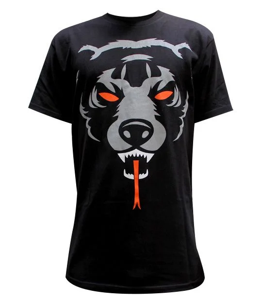 Mishka Oversized Death Adder T-shirt Black Orange