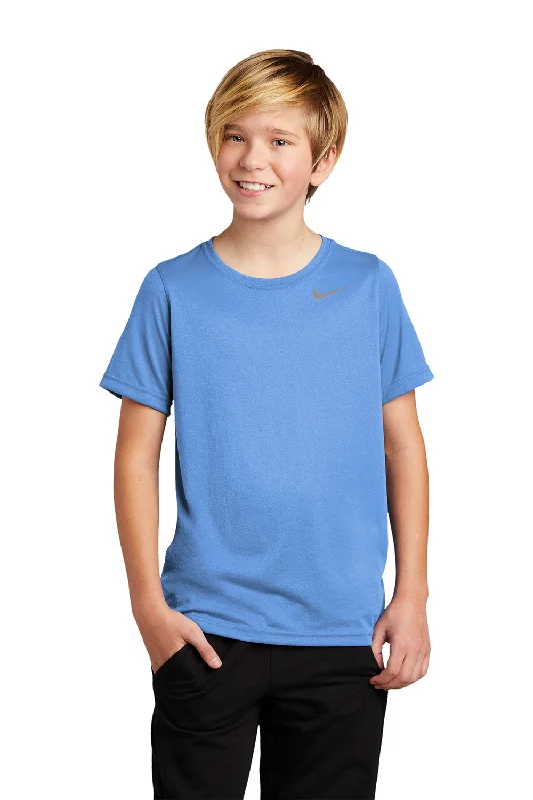 Nike Youth Team rLegend Dri-Fit Moisture Wicking Short Sleeve Crewneck T-Shirt - Valor Blue