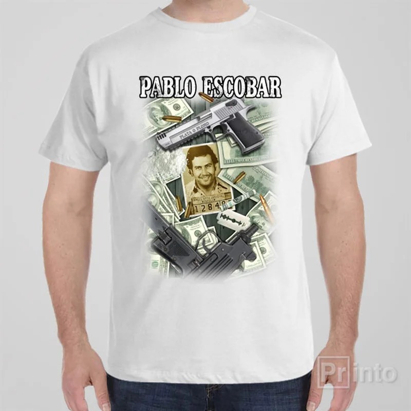 Pablo Escobar collage - T-shirt