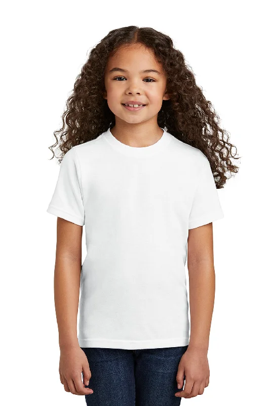 Port & Company Youth Short Sleeve Crewneck T-Shirt - White