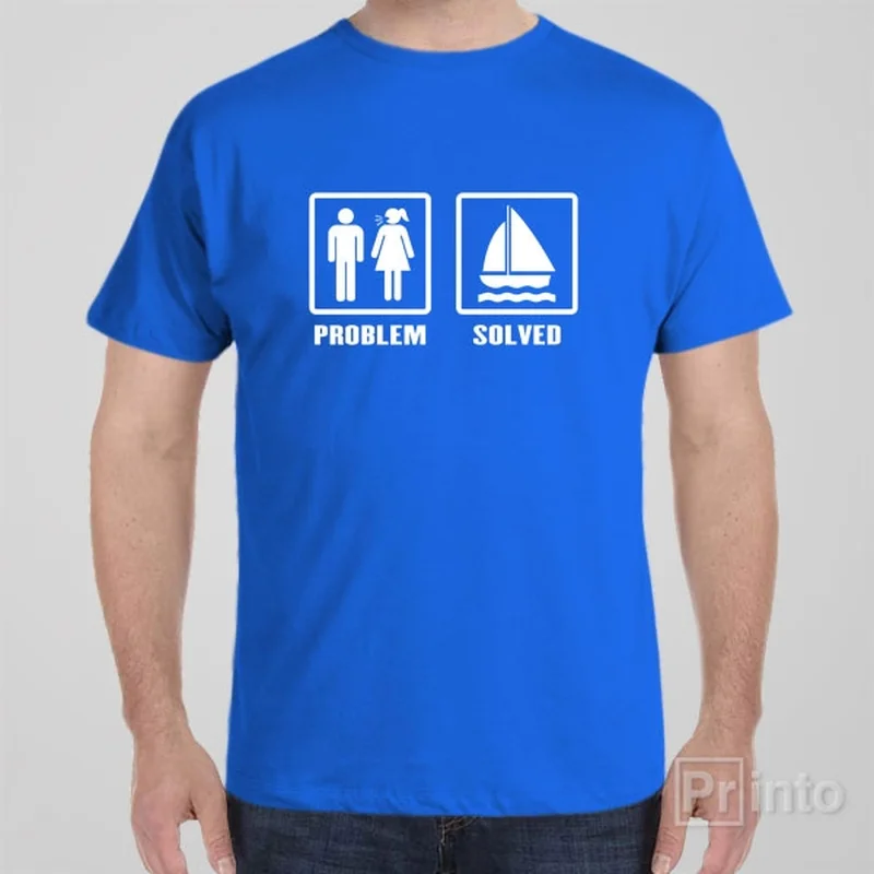 Problem - Solved (Sailing) - T-shirt