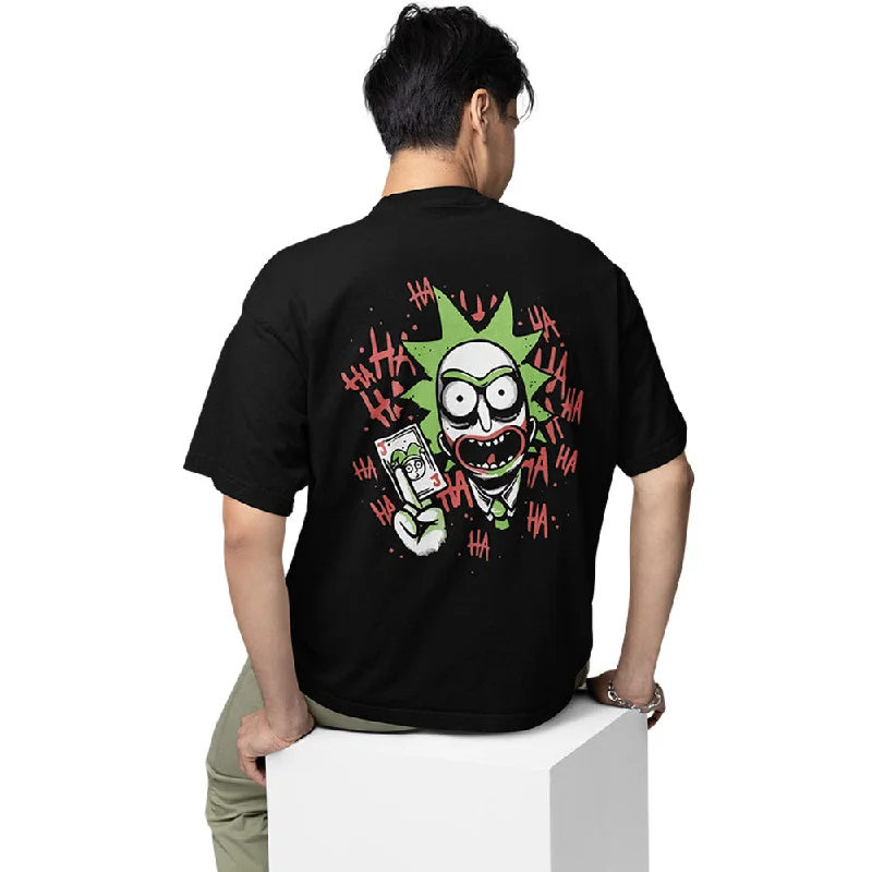 Rick and Morty Oversized T shirt - Joker