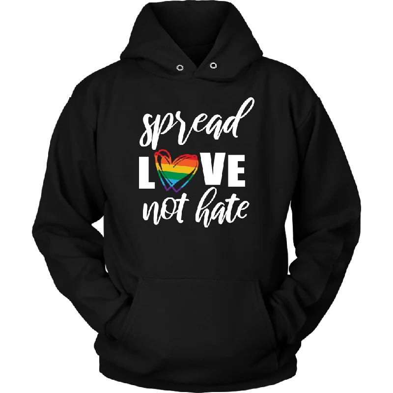 SPREAD LOVE NOT HATE Unisex Hoodie