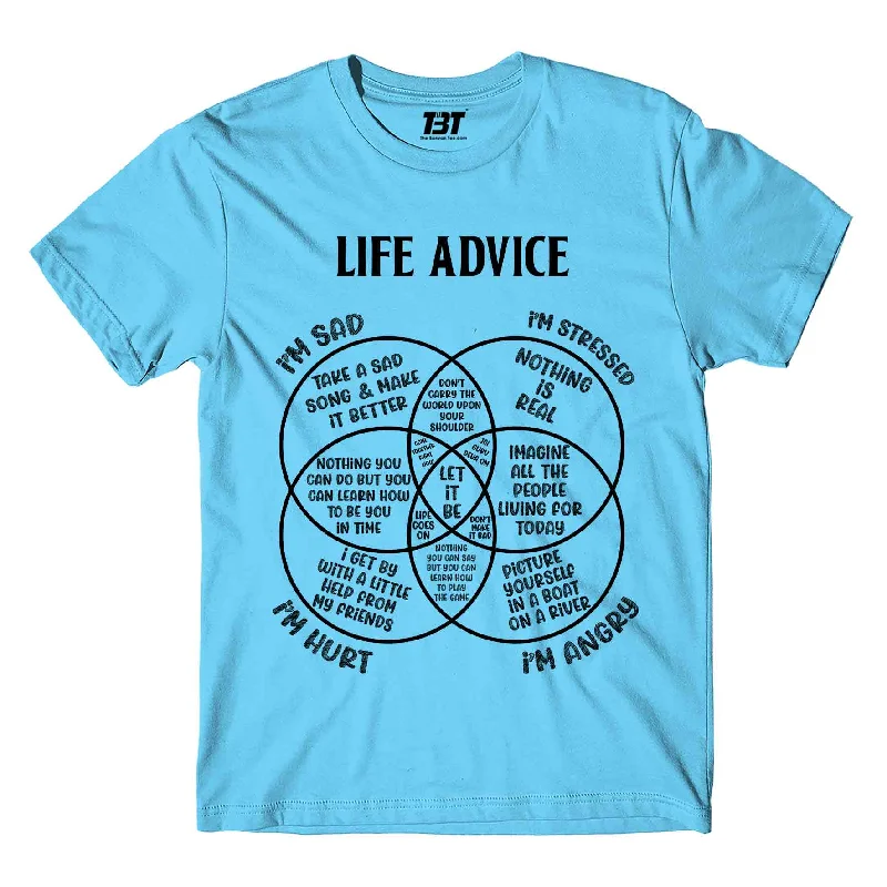 The Beatles T shirt - Life Advice