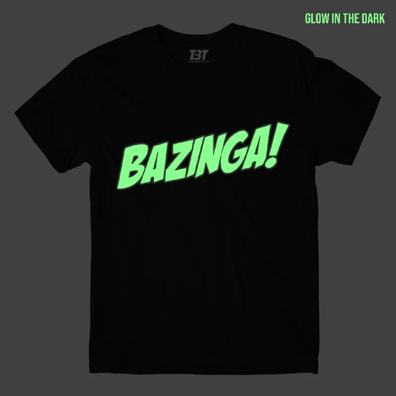 The Big Bang Theory Bazinga T shirt - Glow In The Dark