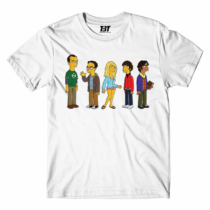 The Big Bang Theory T shirt - Simpsonized