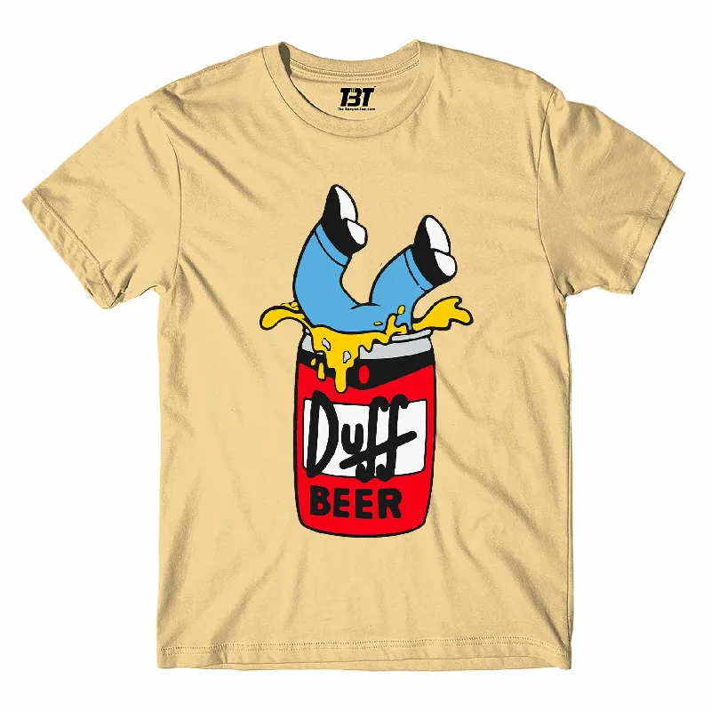 The Simpsons T shirt - Duff Beer