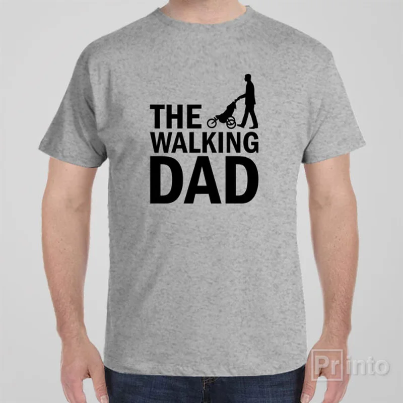 The walking dad - T-shirt