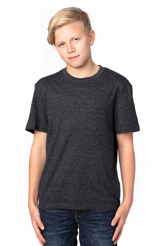 Threadfast Apparel Youth Short Sleeve Crewneck T-Shirt - Black