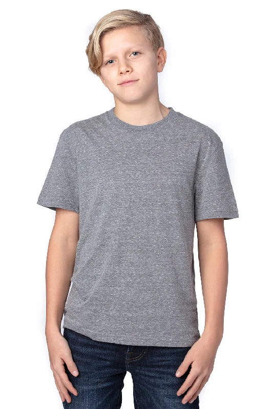 Threadfast Apparel Youth Short Sleeve Crewneck T-Shirt - Grey