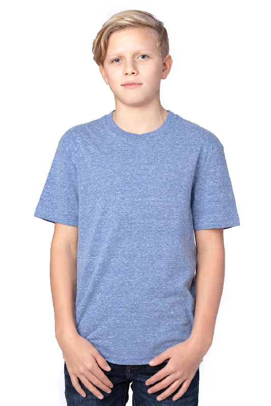 Threadfast Apparel Youth Short Sleeve Crewneck T-Shirt - Navy Blue