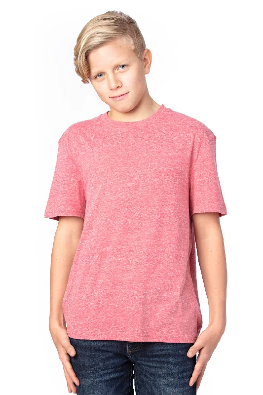 Threadfast Apparel Youth Short Sleeve Crewneck T-Shirt - Red