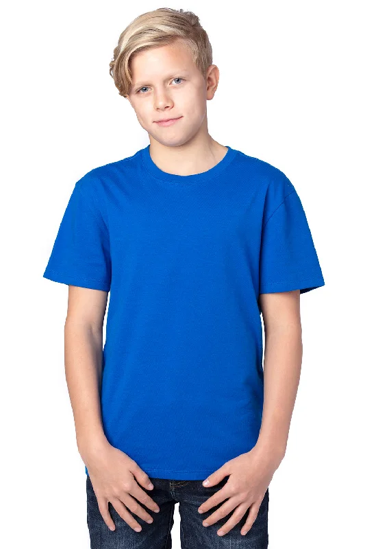 Threadfast Apparel Youth Ultimate Short Sleeve Crewneck T-Shirt - Royal Blue