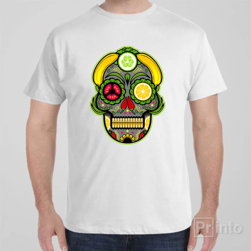 Vegan skull - T-shirt