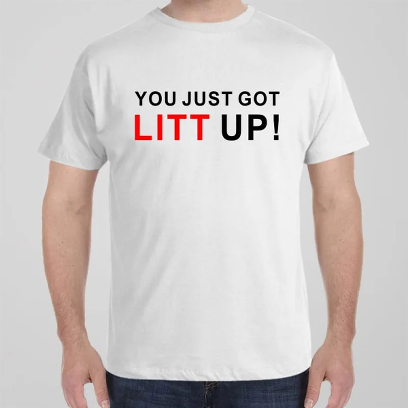 You just got litt up - T-shirt