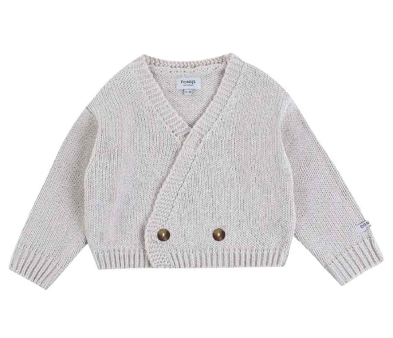 Lesley Cardigan | Blush White