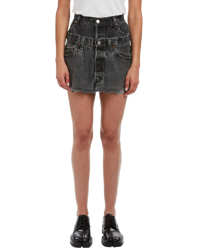 EB Denim Reinvented Double Skirt