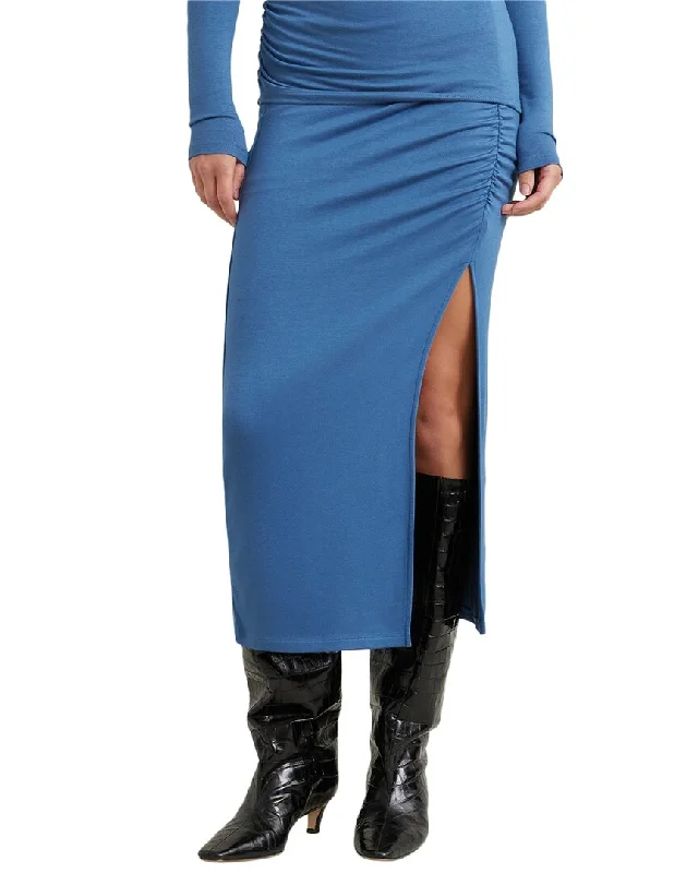 Modern Citizen Kiki Ruched Midi Skirt