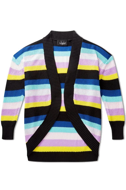 Killstar Neon Rainbow Oversized Cardigan / Shrug Unisex