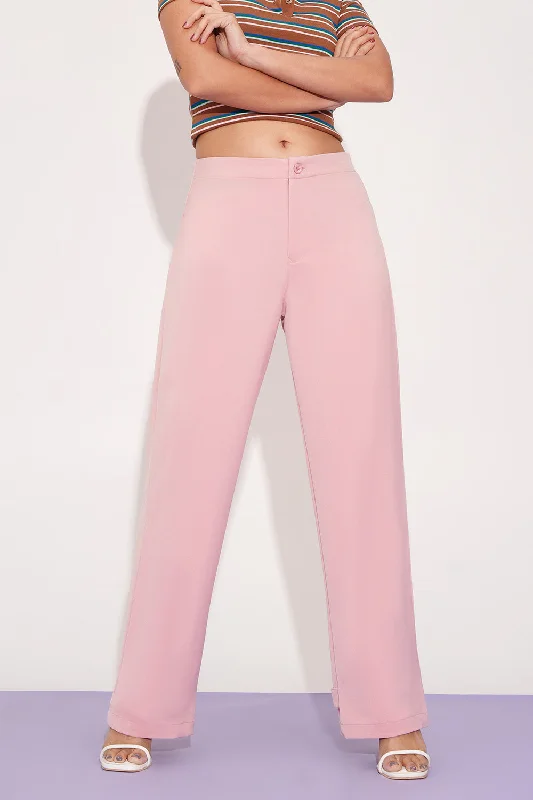 Briar Rose Adjustable Hem Korean Pants