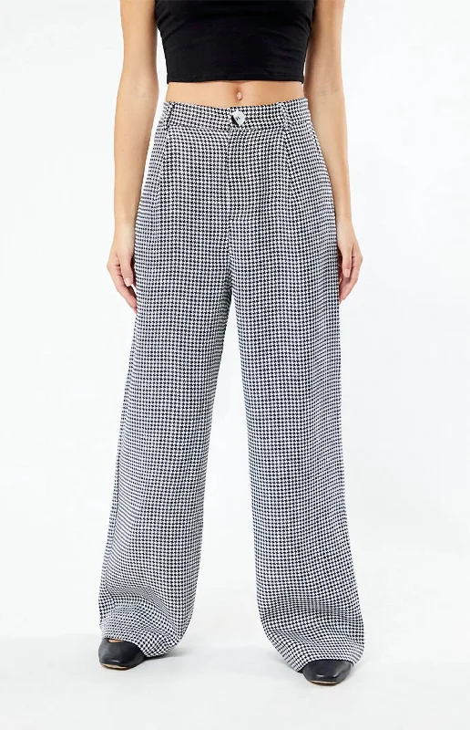 Camilla Wide Leg Pant In Black/white