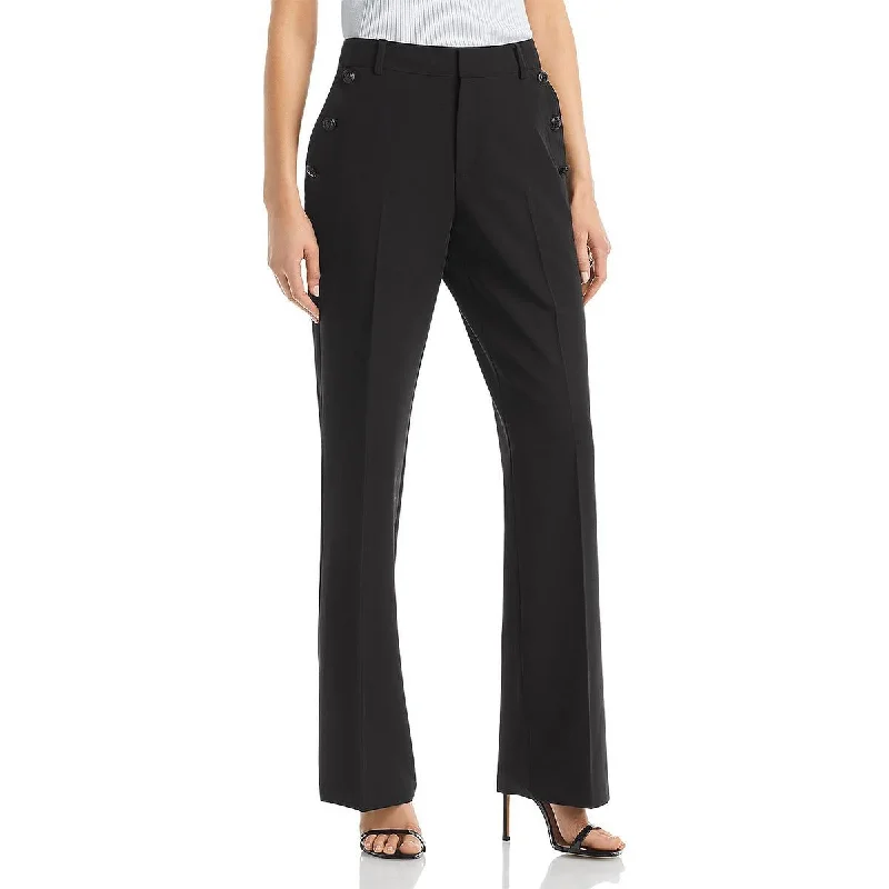 Sailor Womens Flared Work Wear Dress Pants