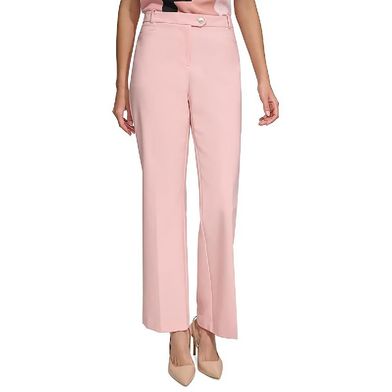 Womens Printed Modern Fit Wide Leg Pants